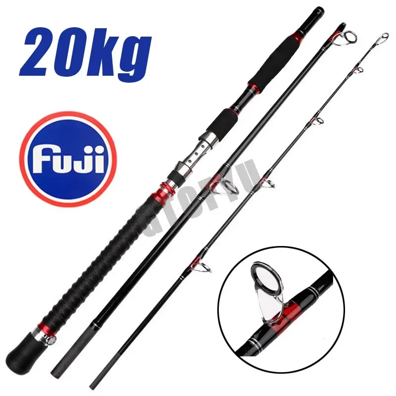 Fishing Rod Surf - Teleskopische tragbare Angelrute 1,8m 2,1m –
