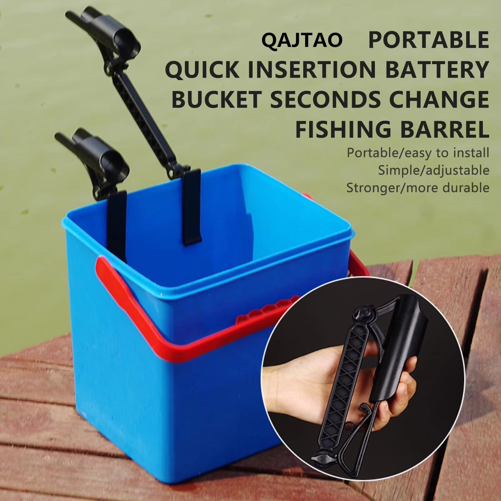 QAJTAO 10-25cm Angelrutenhalte – Fishing Rod Rack Bewertung und Preis