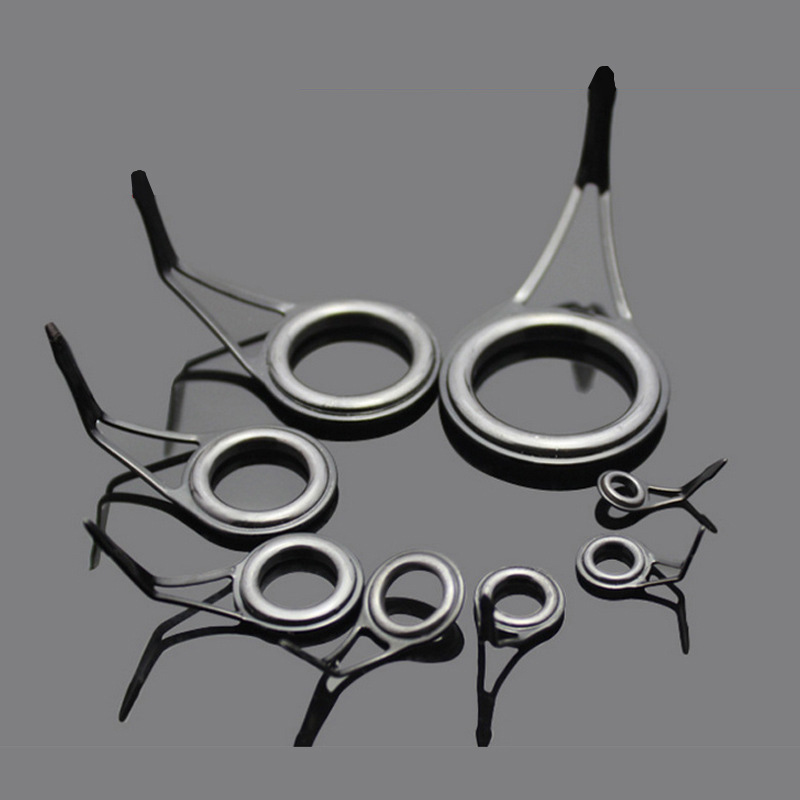 8 Stück Angelruten-Führungsrin – Fishing Rod Building Kit Bewertung und Preis