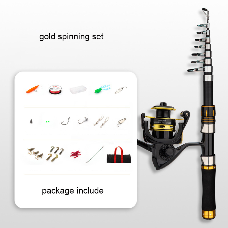 Kohlefaser-Angelrute 2,1m mit  – Fishing Rod Building Kit Bewertung und Preis