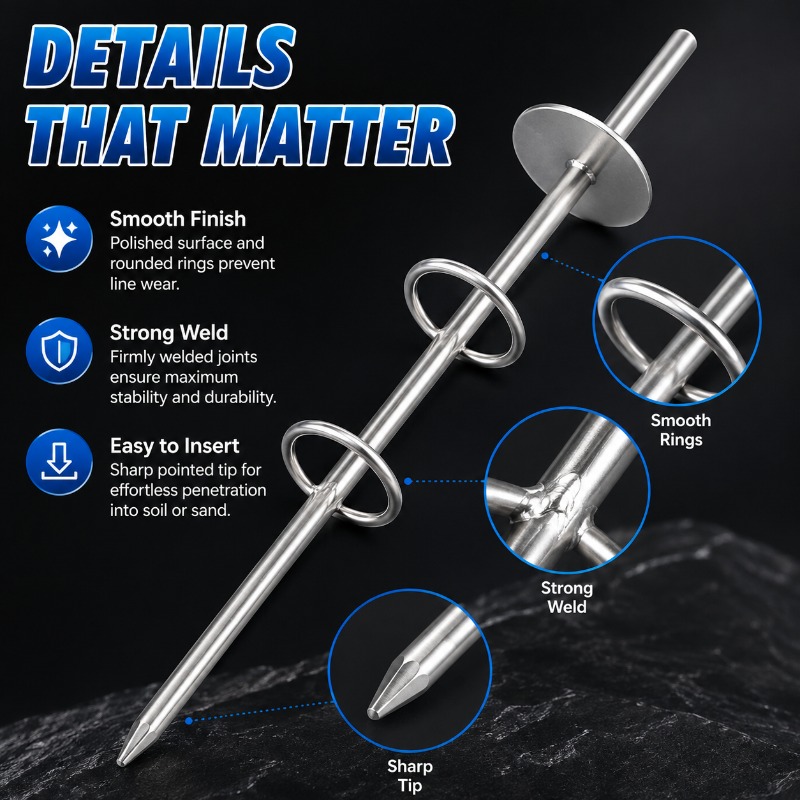 Doppelring-Angelrutenhalter mi – Fishing Rod Rack Bewertung und Preis