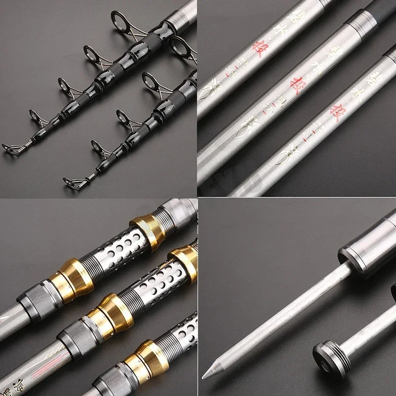 1,8M-3,6M Superharte Teleskop- – Fishing Rod Surf Bewertung und Preis