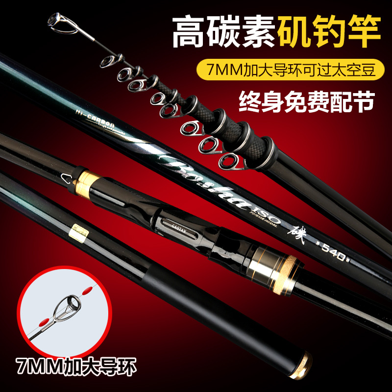 Spinnrute aus Kohlefaser, Tele – Fishing Rod Surf Bewertung und Preis