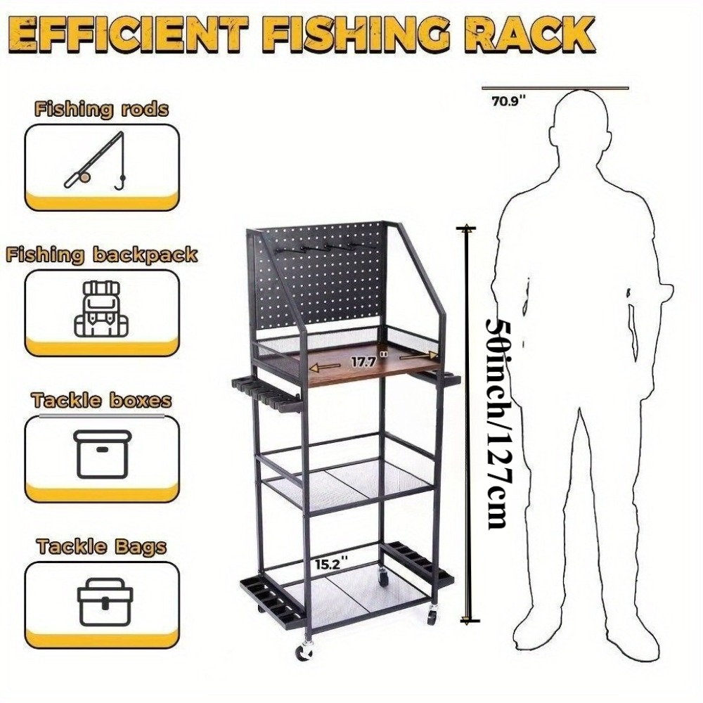 Angelrutenhalter für die Garag – Fishing Rod Rack Bewertung und Preis