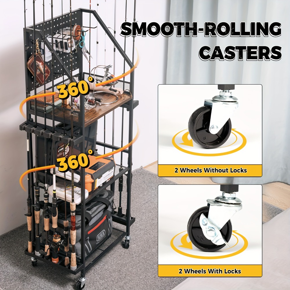 Angelrutenhalter für die Garag – Fishing Rod Rack Bewertung und Preis
